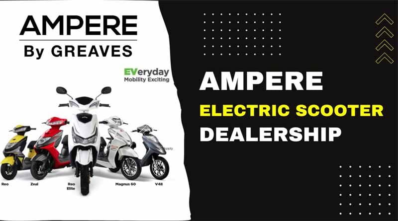 ampere electric scooter showroom